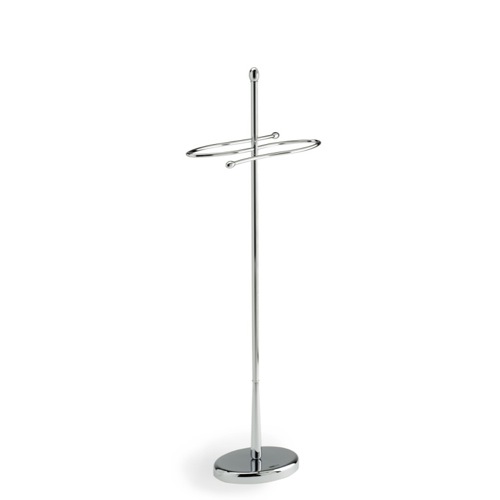 Towel Stand, StilHaus ZE19-08, Free Standing Chrome Towel Stand ZE19-08